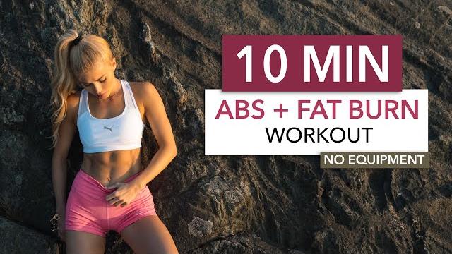 10 min abs + fat burn - floor edition / burn fat to see the abs you train i pamela reif 10 min abs + fat burn - floor edition / burn fat to see the abs you train i pamela reif