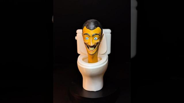 I 3d printed the skibidi toilet meme #meme I 3d printed the skibidi toilet meme #meme