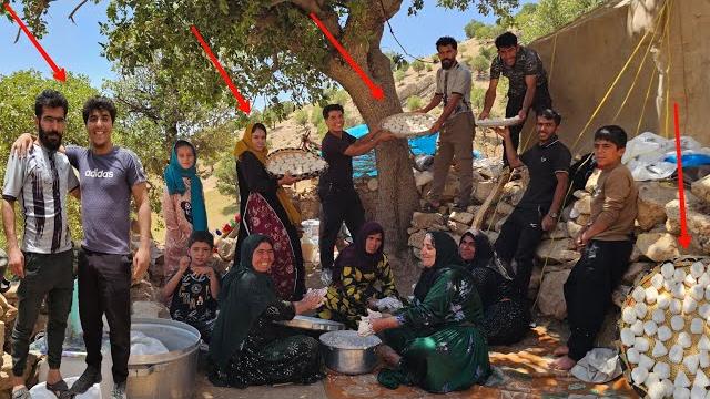 The story of a pleasant gathering and the art of keshk-making in zahra's nomadic family The story of a pleasant gathering and the art of keshk-making in zahra's nomadic family