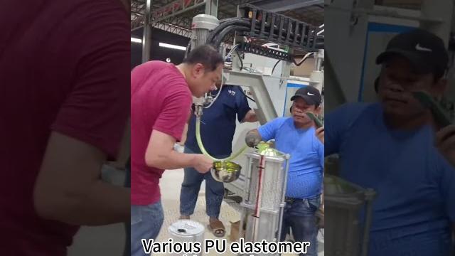 Pu elastomer roller making machine Pu elastomer roller making machine
