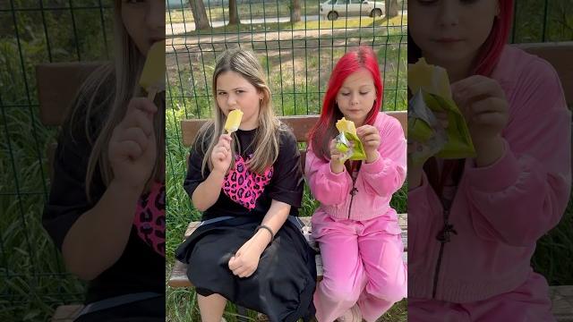 Пробуем то самое мороженое с шариками,а вы уже пробовали? #shorts #юмор #ladymilana #russianbaby Пробуем то самое мороженое с шариками,а вы уже пробовали? #shorts #юмор #ladymilana #russianbaby