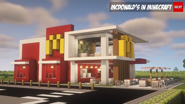 How to build mcdonald's in minecraft How to build mcdonald's in minecraft