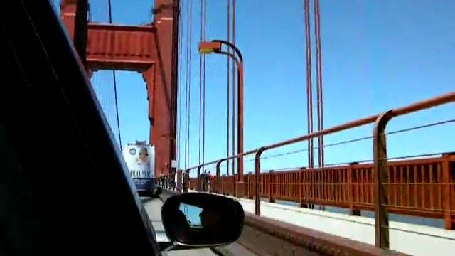 Golden gate bridge! Golden gate bridge!