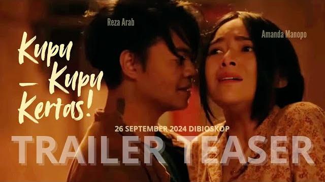 Kupu-kupu kertas trailer | 26 september 2024 | amanda manopo, reza arap, chicco kurniawan Kupu-kupu kertas trailer | 26 september 2024 | amanda manopo, reza arap, chicco kurniawan