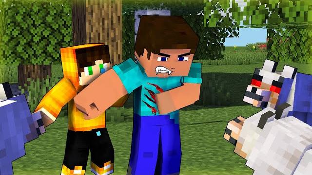 Вампир - майнкрафт песни minecraft song рэп клип Вампир - майнкрафт песни minecraft song рэп клип