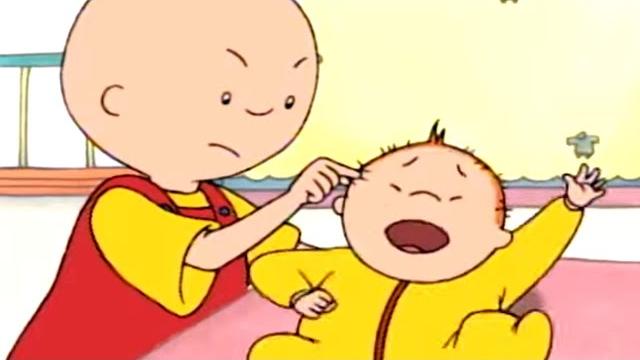 Caillou's babysitting disaster | caillou cartoon Caillou's babysitting disaster | caillou cartoon