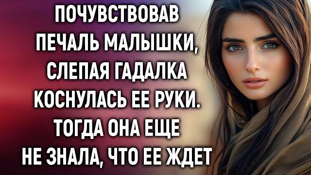 Почувствовав печаль малышки, слепая гадалка коснулась ее руки. тогда она еще не знала… Почувствовав печаль малышки, слепая гадалка коснулась ее руки. тогда она еще не знала…