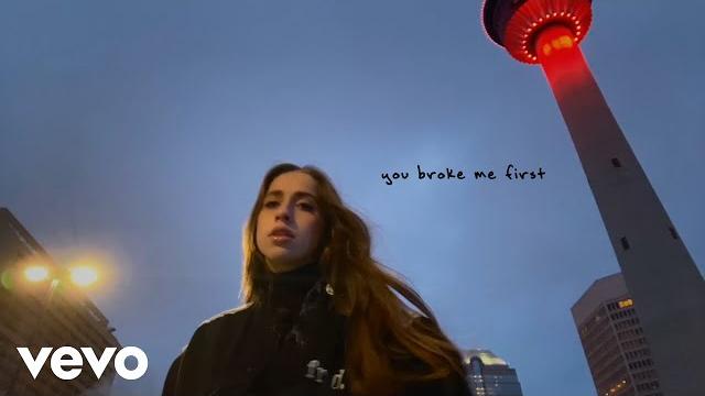 Tate mcrae - you broke me first (official video) Tate mcrae - you broke me first (official video)