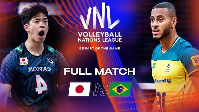 Jpn vs. bra - full match | men's vnl 2023 Jpn vs. bra - full match | men's vnl 2023