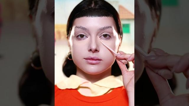 Squid game young-hee makeup #squidgame #makeup Squid game young-hee makeup #squidgame #makeup