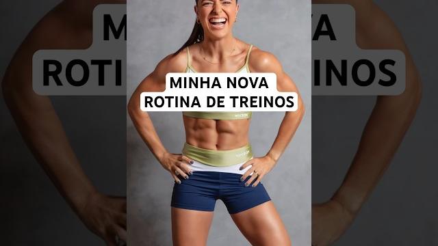 Minha rotina de treinos️️️ Minha rotina de treinos️️️
