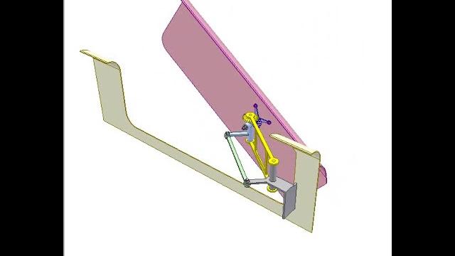 Scissor car door Scissor car door