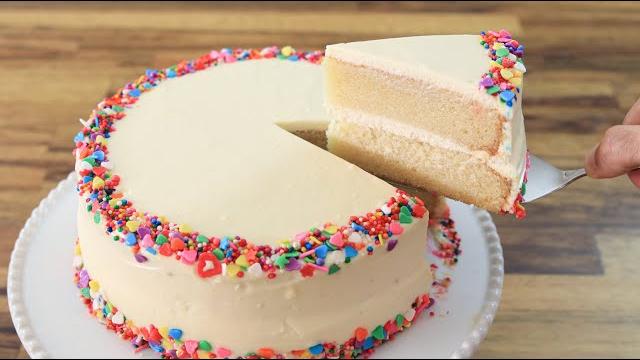 Classic vanilla cake recipe | how to make birthday cake Classic vanilla cake recipe | how to make birthday cake