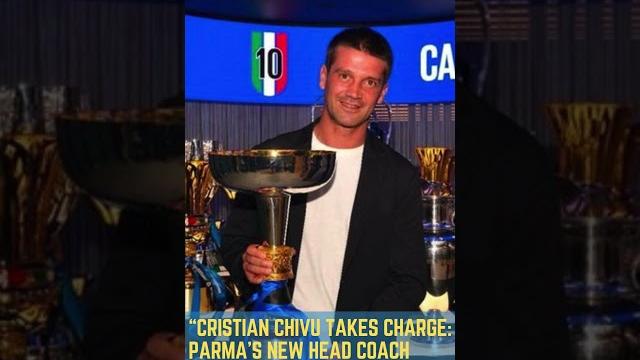 Cristian chivu takes charge: parma's new head coach until june 2026#footballunbound #footballupdates Cristian chivu takes charge: parma's new head coach until june 2026#footballunbound #footballupdates