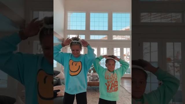 She really wanted to do this dance!!! #shorts She really wanted to do this dance!!! #shorts