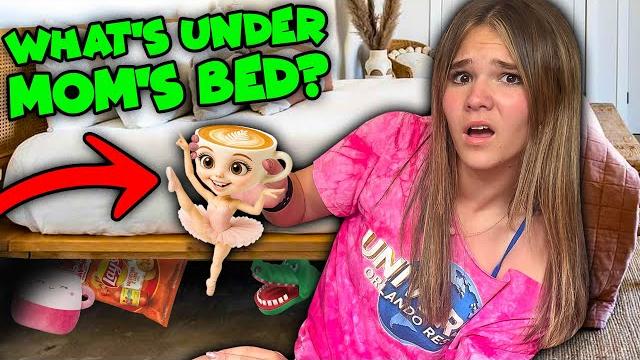 What's under her bed?? ballerina cappuccina???? What's under her bed?? ballerina cappuccina????