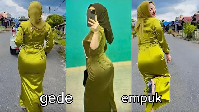 Jilbab b*k*ng gede dress ketat licin full hd Jilbab b*k*ng gede dress ketat licin full hd