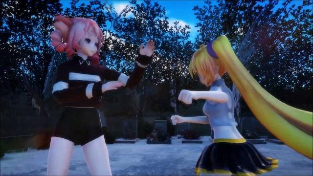 Mmd fight teto vs neru motion dl Mmd fight teto vs neru motion dl