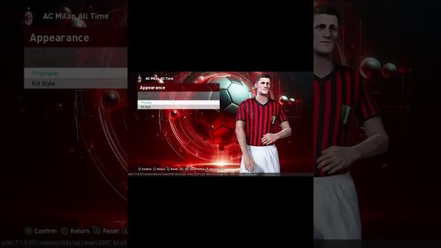 Juan schiaffino ac milan legend #efootballpes #classicface #pes2021 #spfl25 #acmilan #shorts Juan schiaffino ac milan legend #efootballpes #classicface #pes2021 #spfl25 #acmilan #shorts