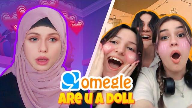 I'm not a doll !! face reveal on omegle #4 I'm not a doll !! face reveal on omegle #4