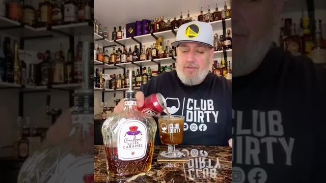 Crown royal salted caramel x dr. pepper cream soda Crown royal salted caramel x dr. pepper cream soda