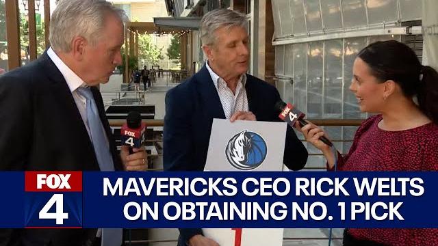 Dallas mavericks ceo rick welts on the no.1 pick Dallas mavericks ceo rick welts on the no.1 pick