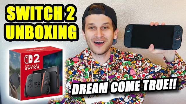 Nintendo switch 2 unboxing — it’s finally real!! Nintendo switch 2 unboxing — it’s finally real!!