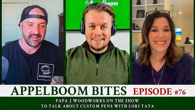 The story behind papa j woodworks: custom pens & craftsmanship with lori tata and luke | ep. 76 The story behind papa j woodworks: custom pens & craftsmanship with lori tata and luke | ep. 76