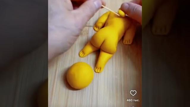 Котик из пластилина Котик из пластилина