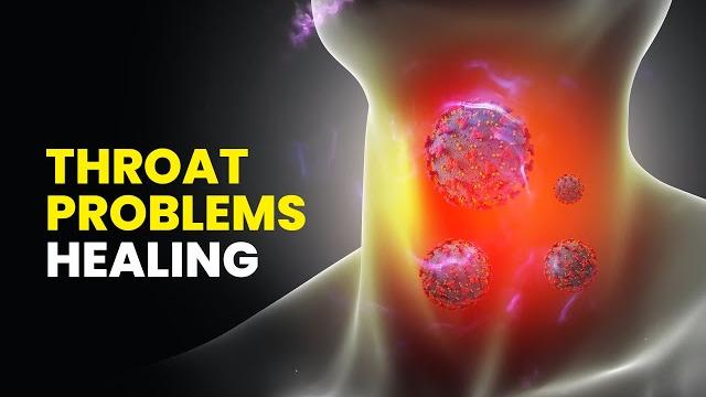 Throat chakra healing: sore throat healing frequency, sore throat subliminal Throat chakra healing: sore throat healing frequency, sore throat subliminal