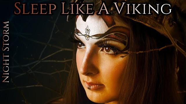 Sleep like a viking: black screen thunderstorm, fire, rain sounds for sleeping, pink noise, asmr 10h Sleep like a viking: black screen thunderstorm, fire, rain sounds for sleeping, pink noise, asmr 10h