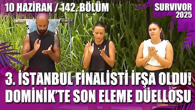 Survivor 3. i̇stanbul fi̇nali̇sti̇ i̇fşa ayşe sevgi̇ veda 10.06.2025 142. bölüm tv8 canli yayin i̇zle full Survivor 3. i̇stanbul fi̇nali̇sti̇ i̇fşa ayşe sevgi̇ veda 10.06.2025 142. bölüm tv8 canli yayin i̇zle full