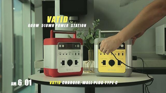 Here's the newest vatid portable power station 600w& lightweight! #portablepowerstation #vatid Here's the newest vatid portable power station 600w& lightweight! #portablepowerstation #vatid