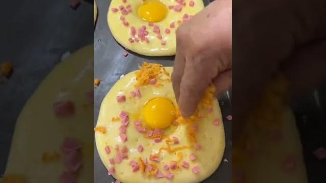 Asian street food 烤饼 Asian street food 烤饼