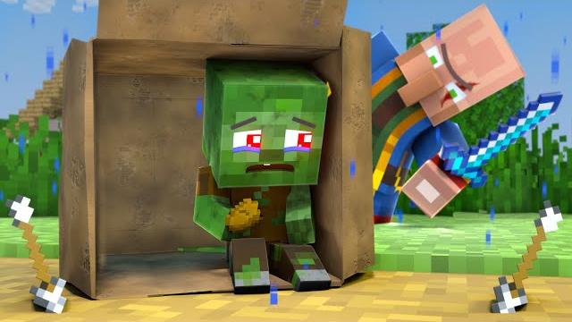 The minecraft life of steve and alex | child abandonment zombie | minecraft animation The minecraft life of steve and alex | child abandonment zombie | minecraft animation