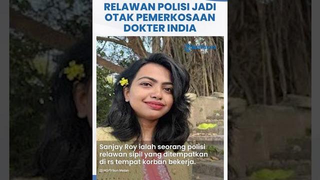 Relawan sipil polisi ditangkap, diduga jadi otak pemerkosaan dan pembunuhan brutal dokter india Relawan sipil polisi ditangkap, diduga jadi otak pemerkosaan dan pembunuhan brutal dokter india
