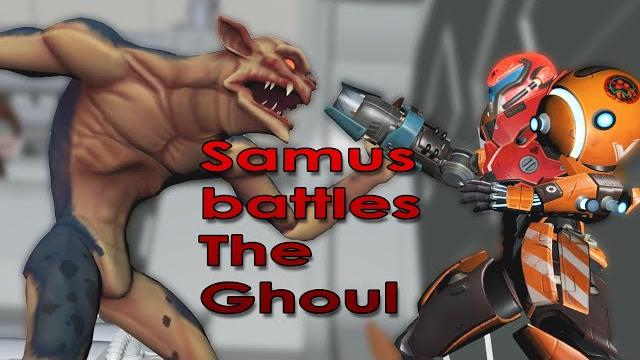 Samus vs monster Samus vs monster