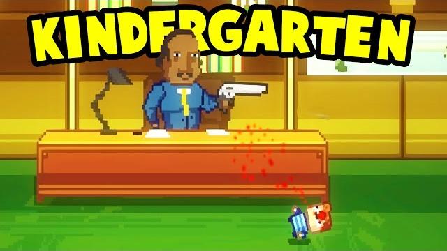 Kindergarten - shot by the principal and giving the teacher drugs?! - kindergarten gameplay part 1 Kindergarten - shot by the principal and giving the teacher drugs?! - kindergarten gameplay part 1