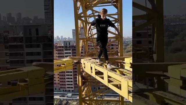 Паркур прыжок с высоты Паркур прыжок с высоты