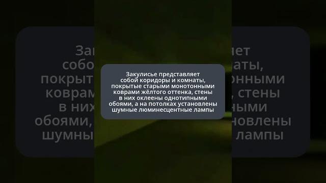 А ты знал? что такое закулисье? А ты знал? что такое закулисье?