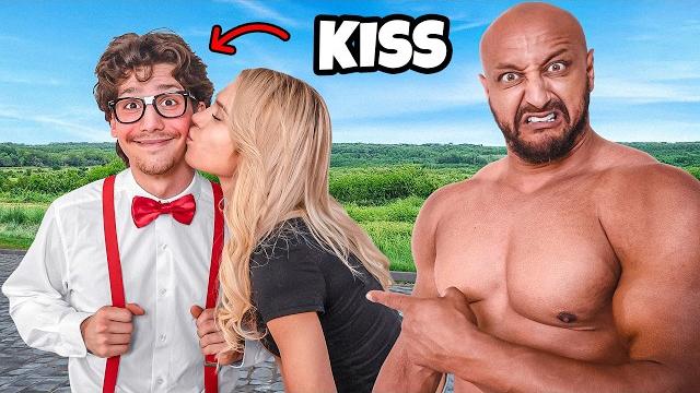 Nerd vs world's strongest man! Nerd vs world's strongest man!