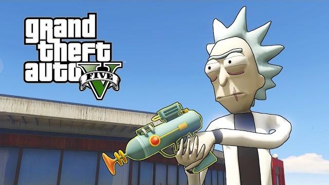 Gta 5 mod - laser gun (rick and morty) Gta 5 mod - laser gun (rick and morty)
