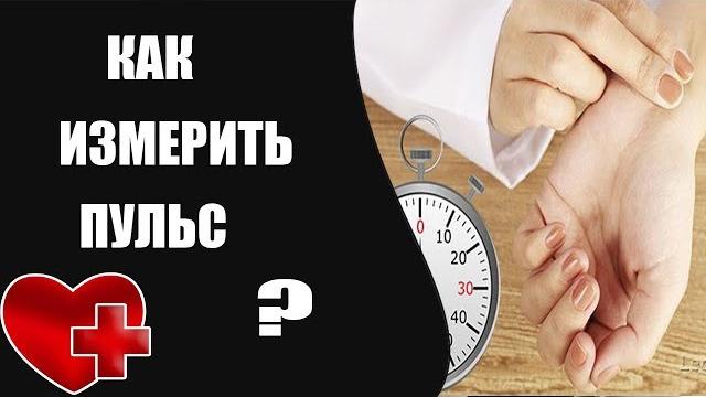 Как измерить пульс, техника измерения пульса Как измерить пульс, техника измерения пульса