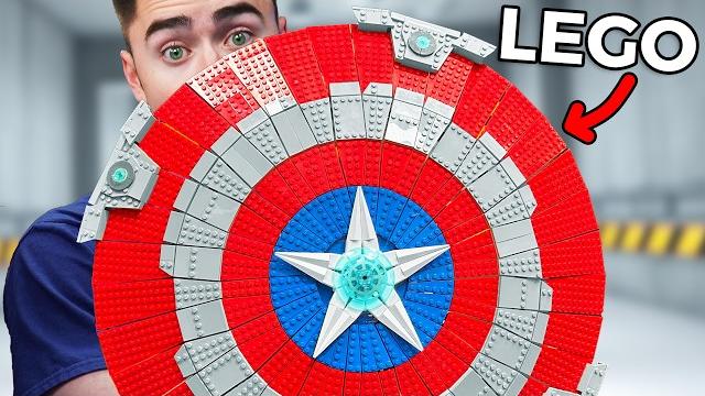 I tested lego shields! I tested lego shields!