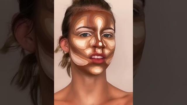 Satisfying contour blending video!!! | sydney morgan #shorts Satisfying contour blending video!!! | sydney morgan #shorts