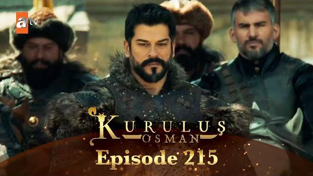 Kurulus osman urdu - season 6 episode 215 Kurulus osman urdu - season 6 episode 215