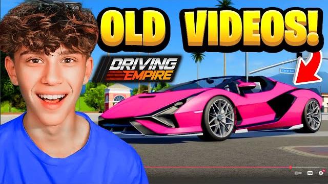 Reacting to my old driving empire videos! Reacting to my old driving empire videos!