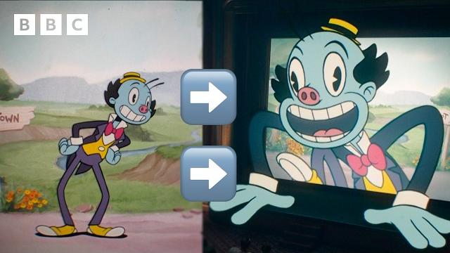 Scary cartoon comes out of the cinema screen | doctor who - bbc Scary cartoon comes out of the cinema screen | doctor who - bbc