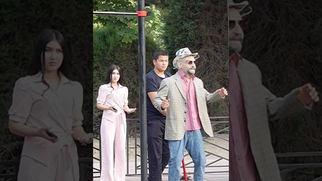 Old man workout prank Old man workout prank