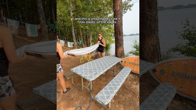 Sewer hoses, dog poop bags, we’ve seen it all on picnic tables. if you camp you need this. Sewer hoses, dog poop bags, we’ve seen it all on picnic tables. if you camp you need this.